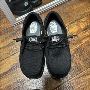 Hey Dude women’s  Black Loafers